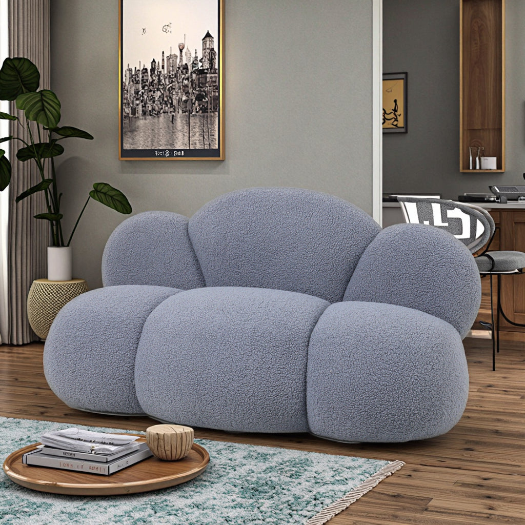 ספת Lorei – עיצוב מעוגל ורך בסגנון ענני