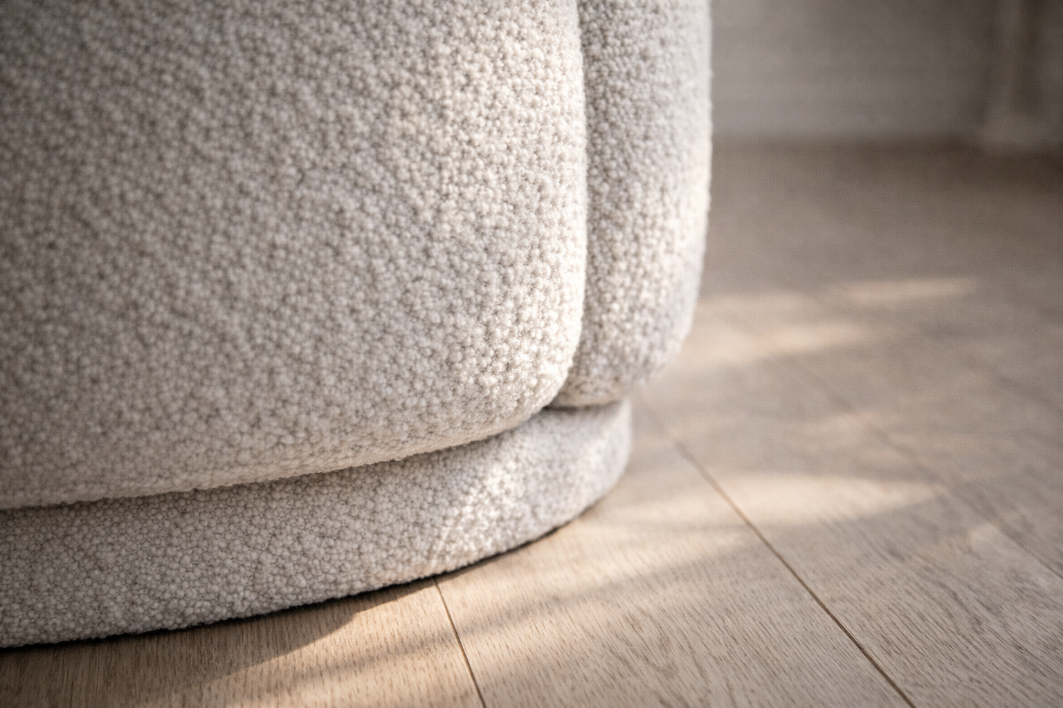 באנדל כורסה מסתובבת + הדום בוקלה Cloudy Hug Set