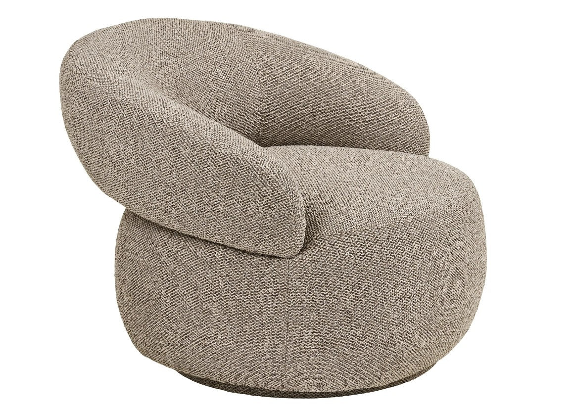 כורסה מעוצבת מסתובבת לסלון דגם Cocoon