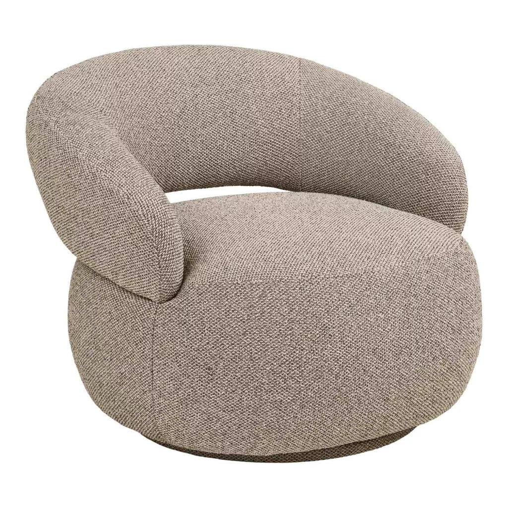 כורסה מעוצבת מסתובבת לסלון דגם Cocoon