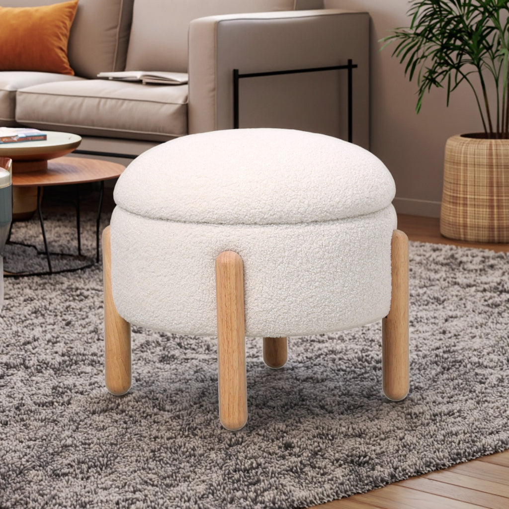 הדום אחסון בוקלה עגול דגם Nest