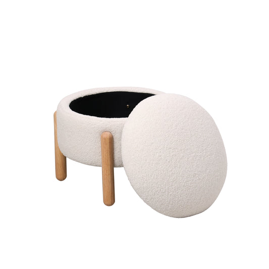 הדום אחסון בוקלה עגול דגם Nest