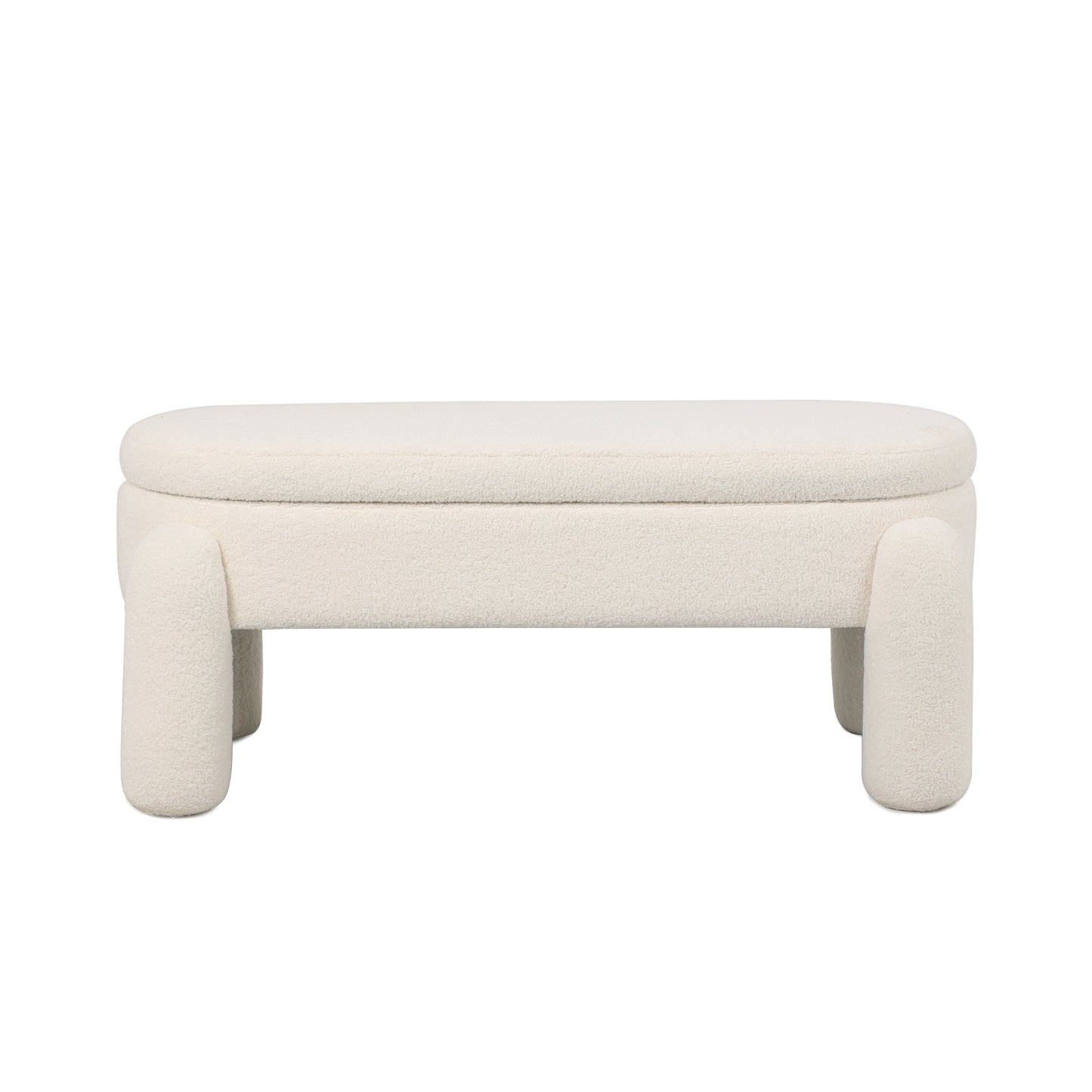 ספסל Noma – מבט חזיתי בעיצוב נקי ומינימליסטי