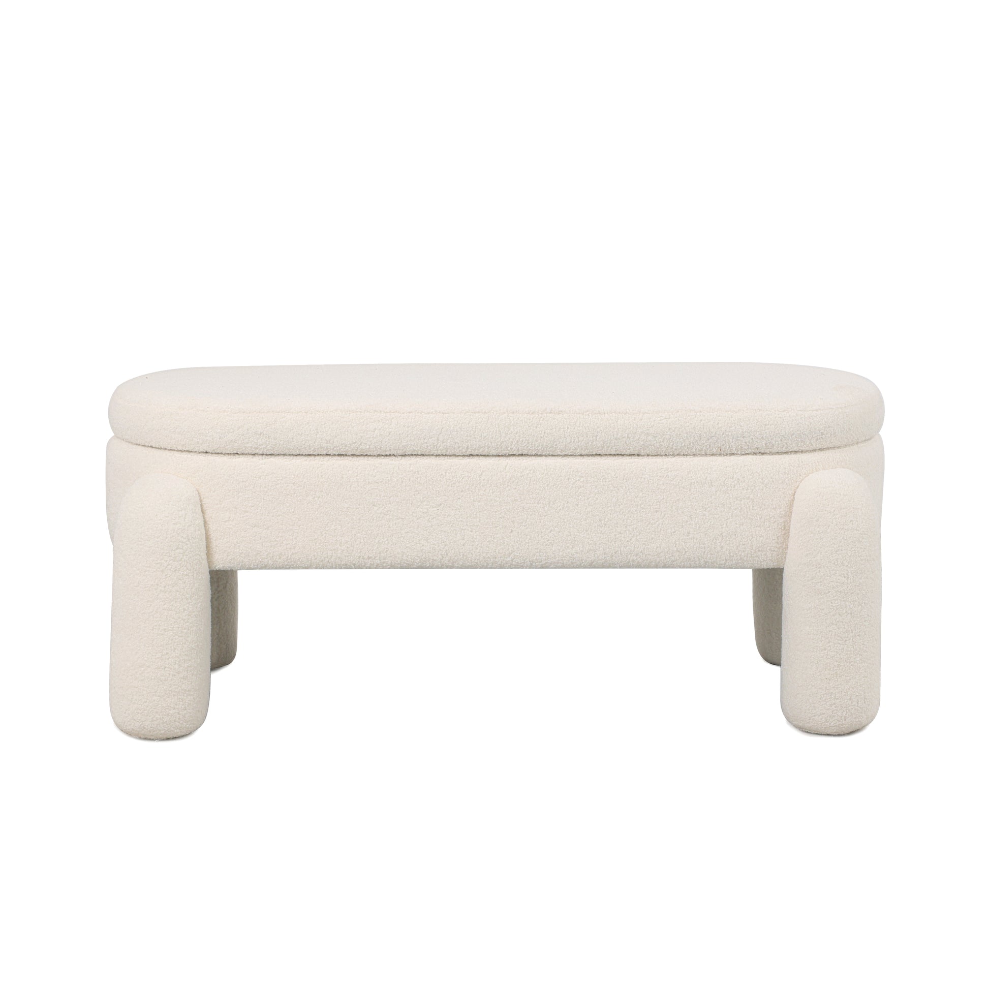 ספסל Noma – מבט חזיתי בעיצוב נקי ומינימליסטי