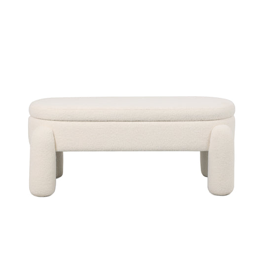 ספסל Noma – מבט חזיתי בעיצוב נקי ומינימליסטי