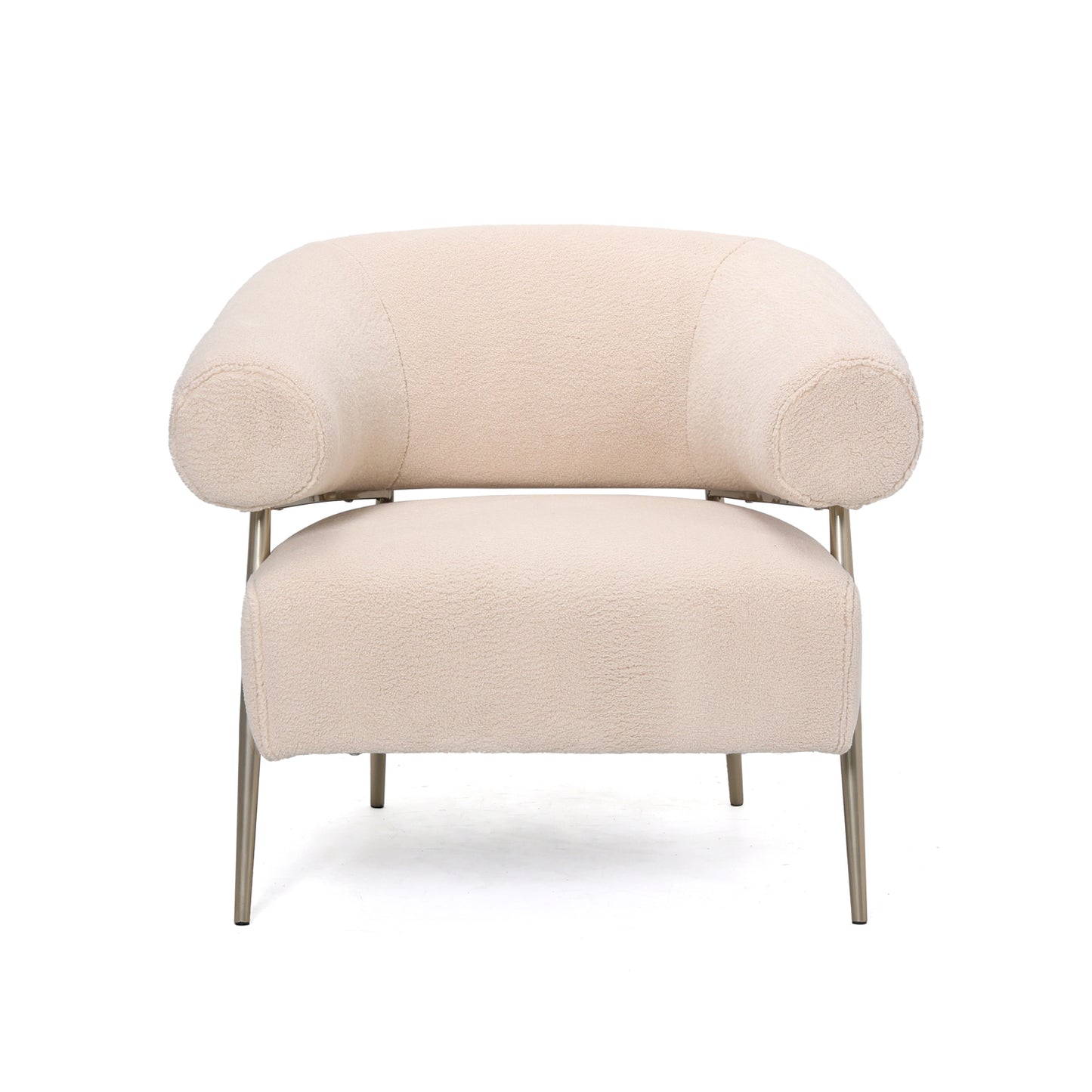 גב כורסה Siena בעיצוב רך ונקי בצבע שמנת