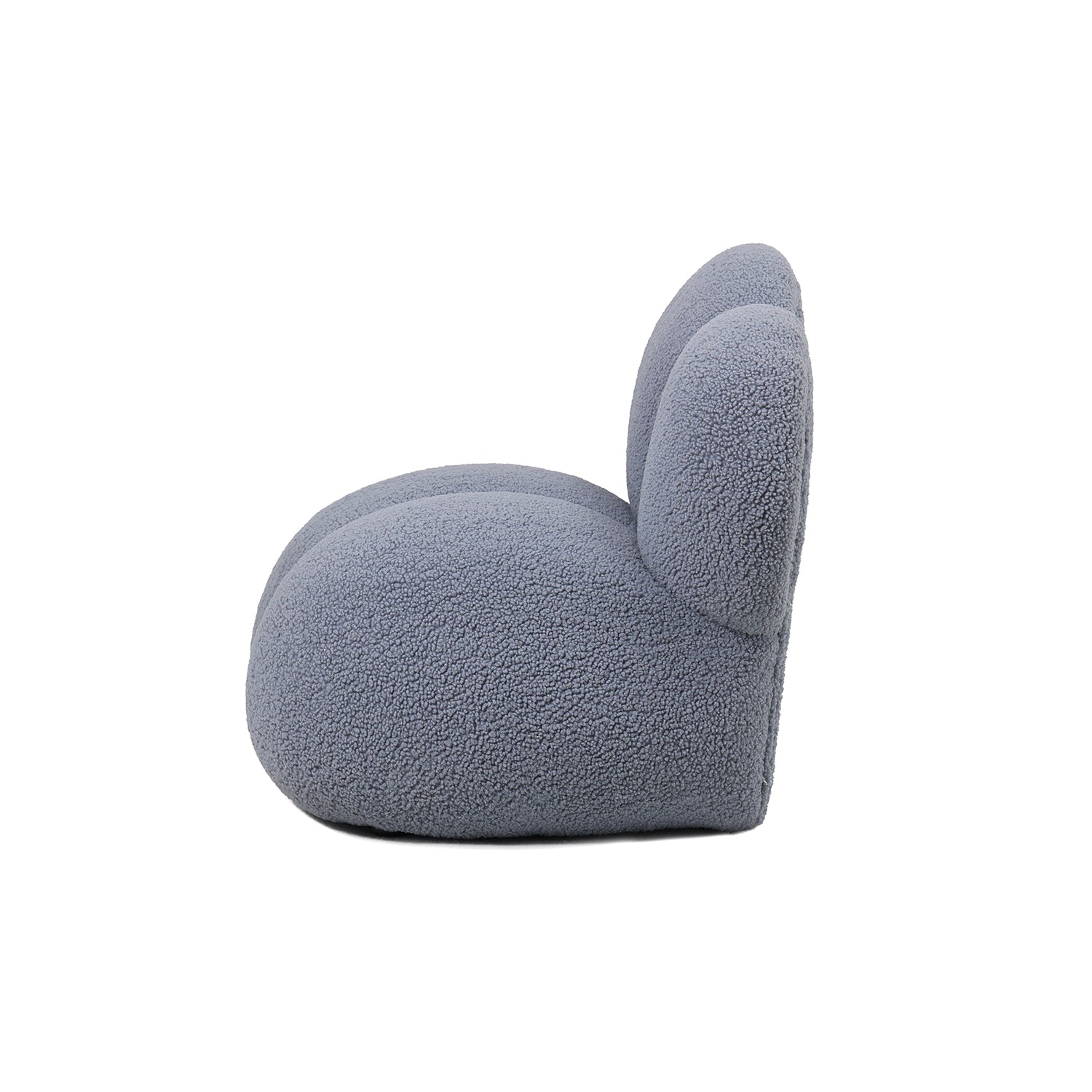 ספת Lorei – צילום צד המציג את הפרופורציה הרכה