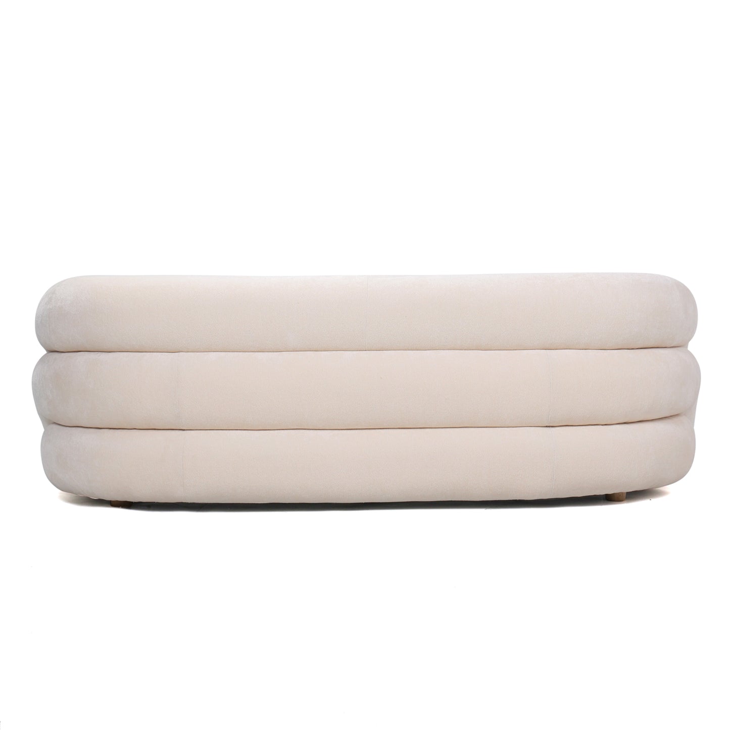 גב ספה Olivia עם שלוש שכבות ריפוד מעוגלות