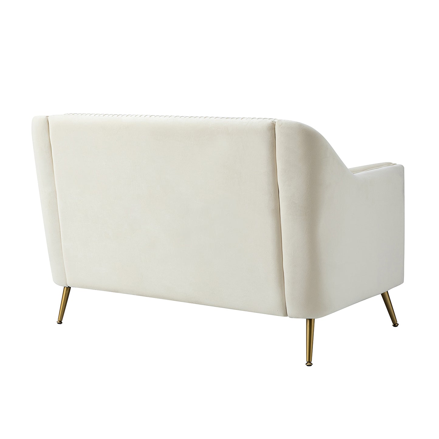 ספה יוקרתית בגוון שמנת מדגם Evelyn – מבט אחורי אלגנטי