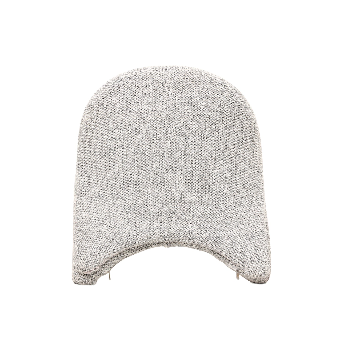 תקריב ריפוד בד בוקלה איכותי של כורסה Ciel