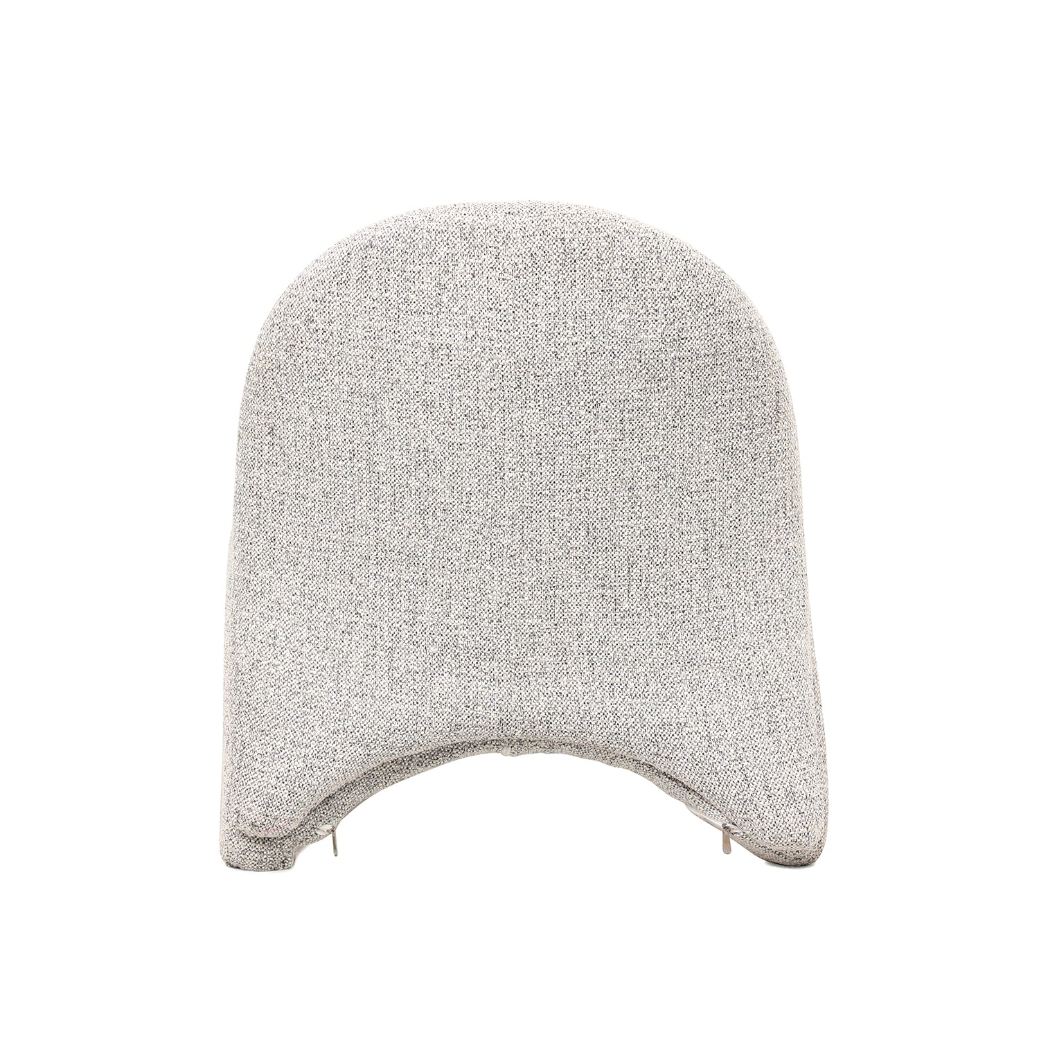 תקריב ריפוד בד בוקלה איכותי של כורסה Ciel