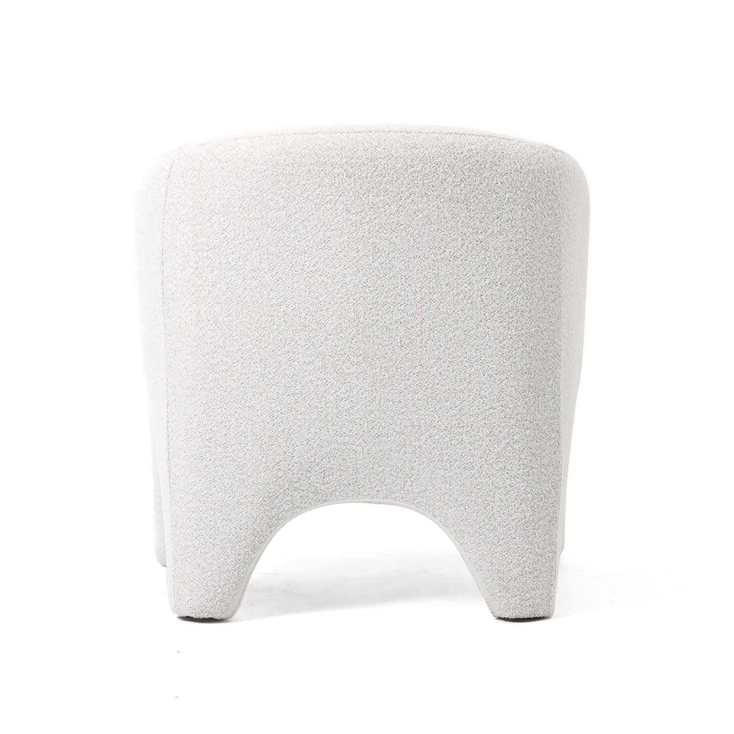 גב כורסה Harper בגימור בוקלה לבן שמנת